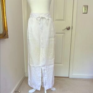 Tommy Bahama White Linen Pants